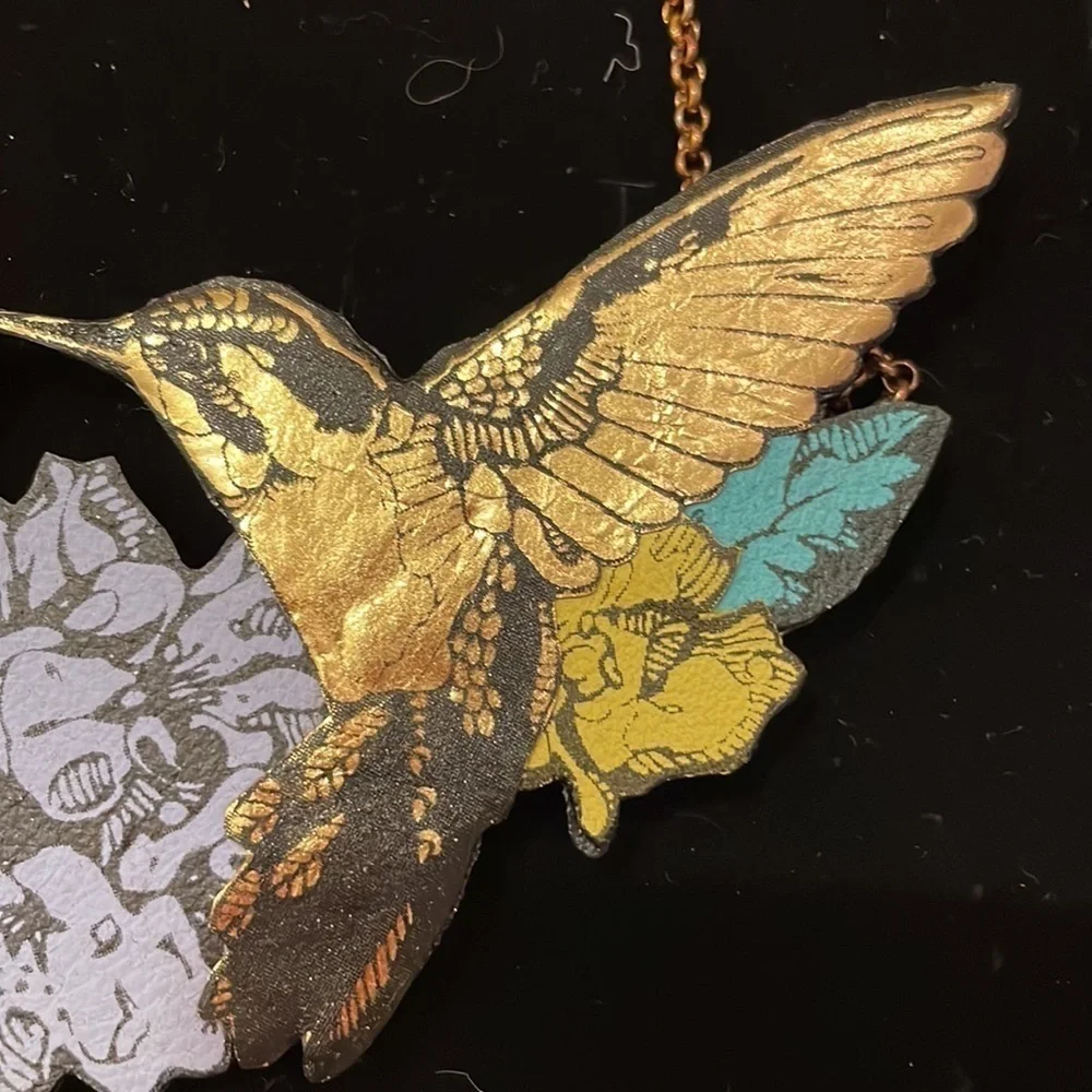 NIB Rosita Bonita Hummingbird Necklace - Picture 2 of 5